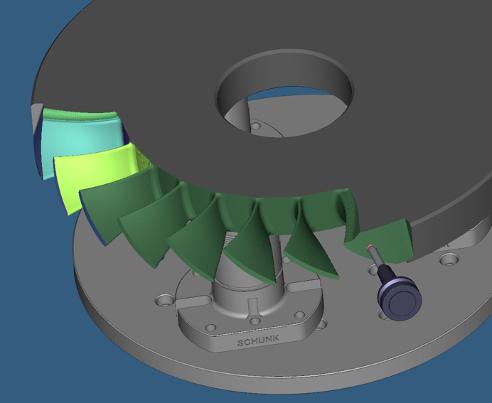 Mastercam blisk machining preview
